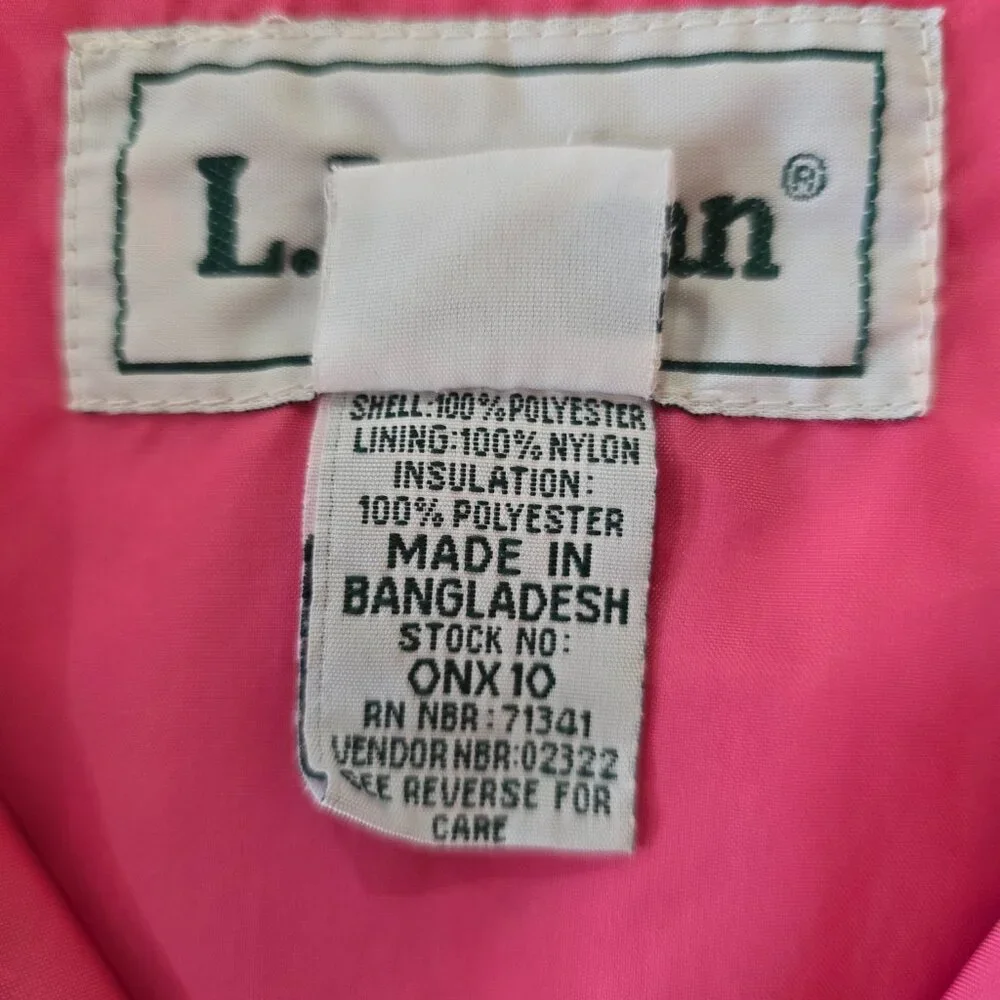 L.L. Bean excellent women